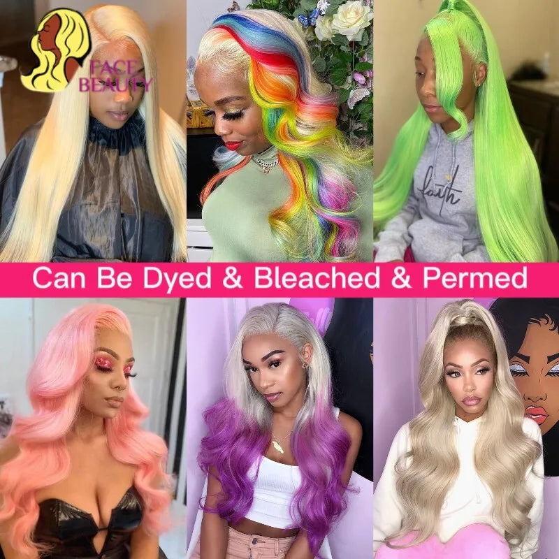 613 Blonde 1/3/4 Brazilian Hair Bundles Straight Weave 100% Human Hair Weft 24 26 28 30 32 34 36 38 40 Inch Bundle Weaving