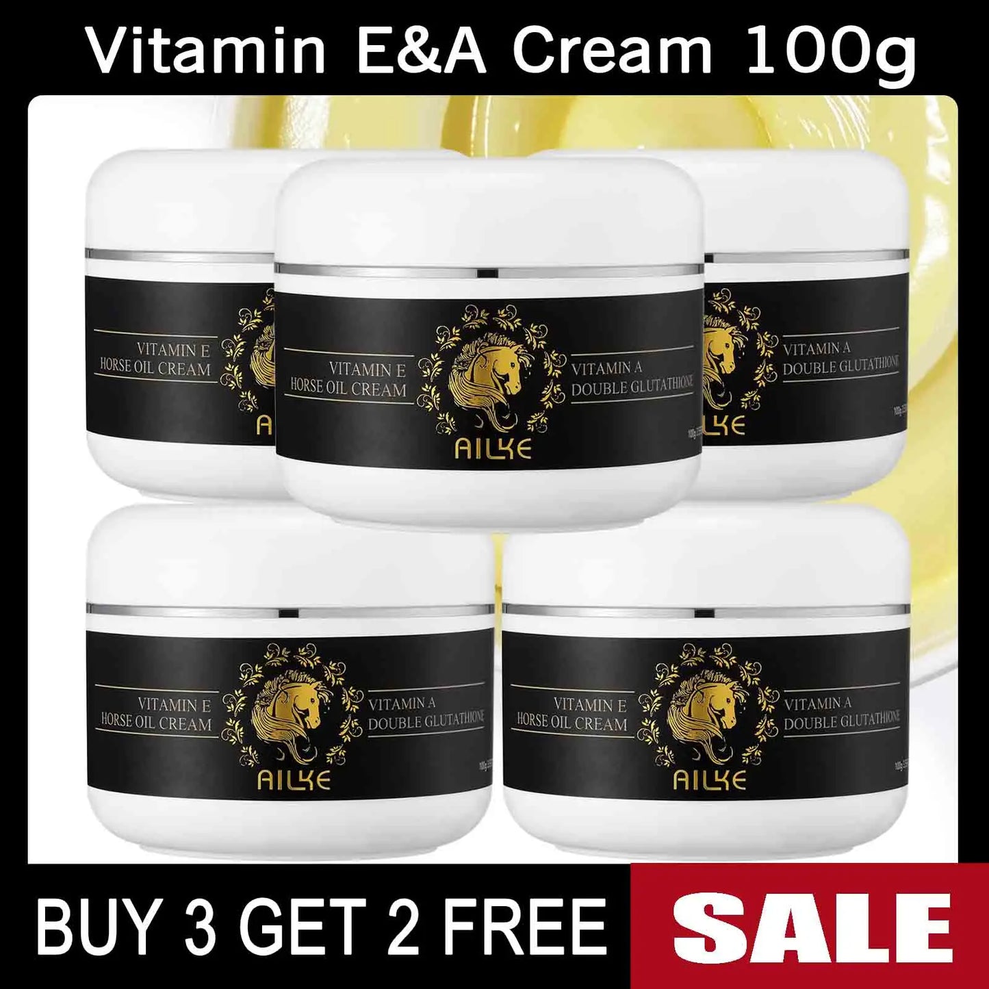 AILKE Collagen Whitening Set, Moisturizer, Hydration, Dark Spot Removal Cream, Brightening Body Lotion, Armpit Whitening Cream