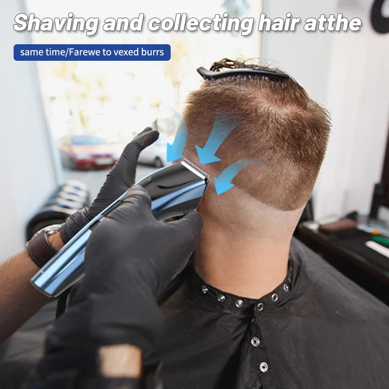 Electric Hair Clipper Kit For Men, Adjustable Hair Cut Machine Hair Trimmer Professional Rechargeable Hair Cut Barber