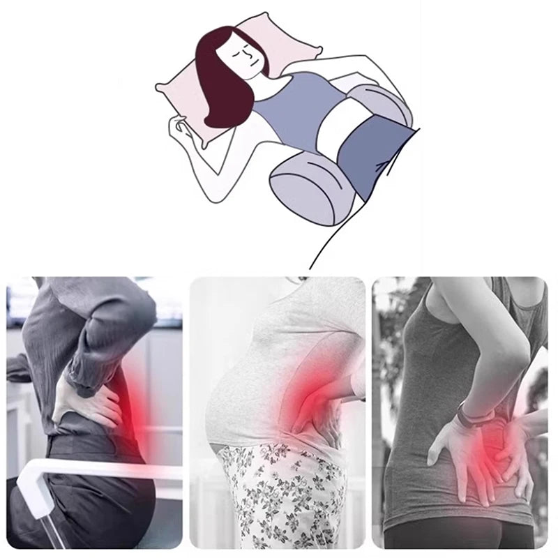 Special Lumbar Support Cushion Sleep Lumbar Pillow Ergonomic Soft Comfortable Memory Cotton Bed Lumbar Protrusion Back Support
