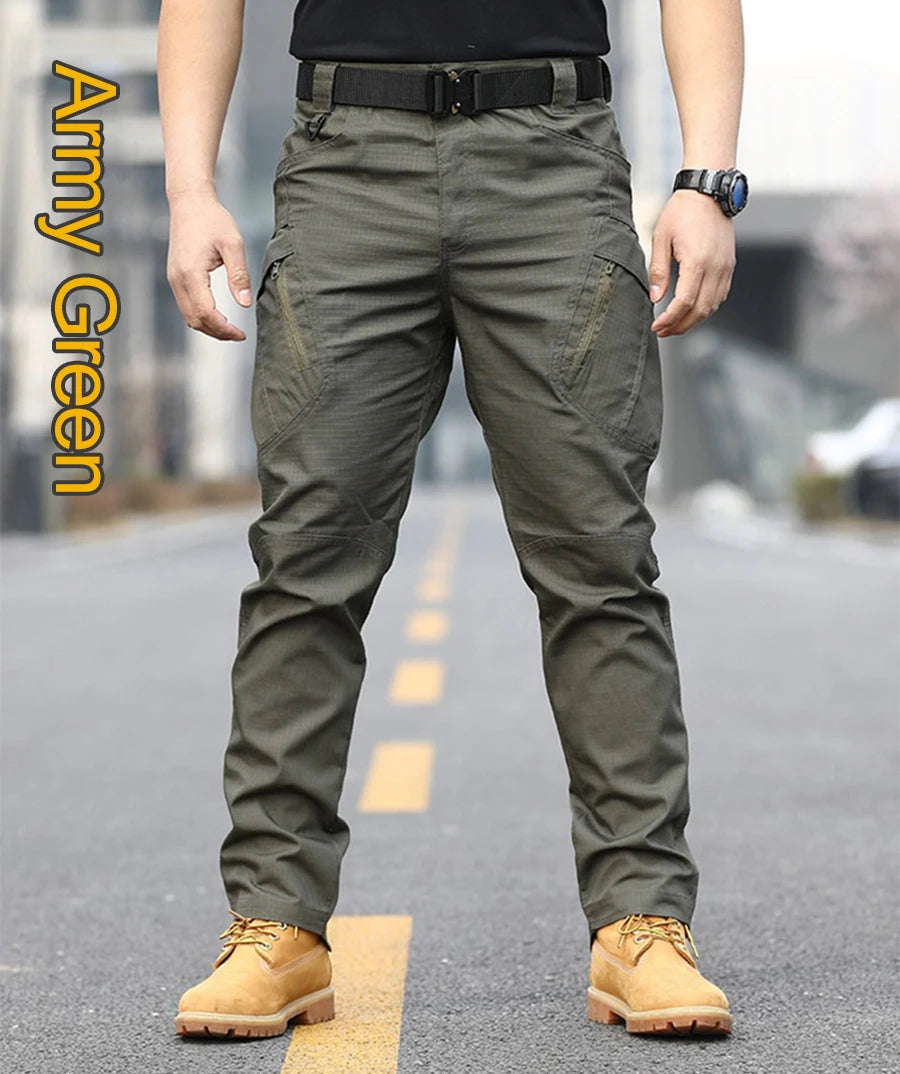 IX9 tactical overalls pants four seasons wear men's assault pants outdoor camouflage training pants wear-resistant multi-pocket