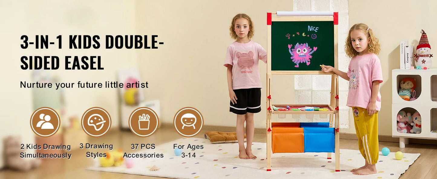 Children Magnetic Drawing Board Word Pad Baby Color Graffiti Standing Art Easel Educational Drawing Toys for Kids Girl