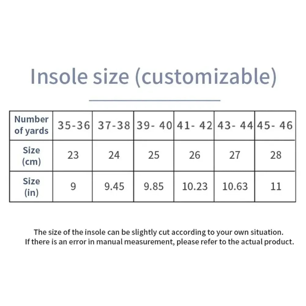 Sport Insoles for Shoes Sole Shock Absorption Deodorant Breathable Cushion Running Insoles for Feet Man Women Orthopedic Insoles