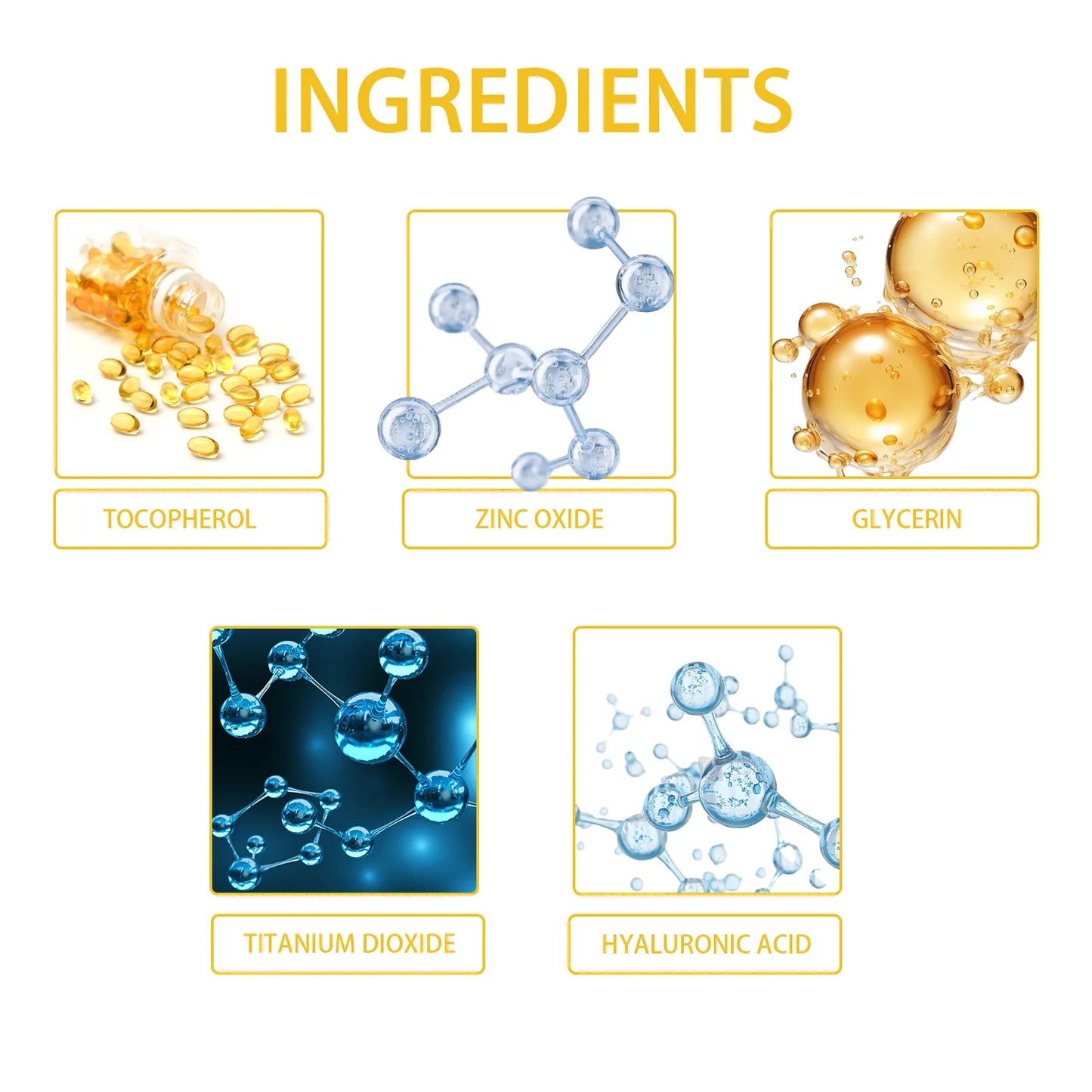 Sunscreen Cream Stick SPF 50+ UV Protective Anti Oxidant Sun Block Isolation Cream Water Proof Thin and Light