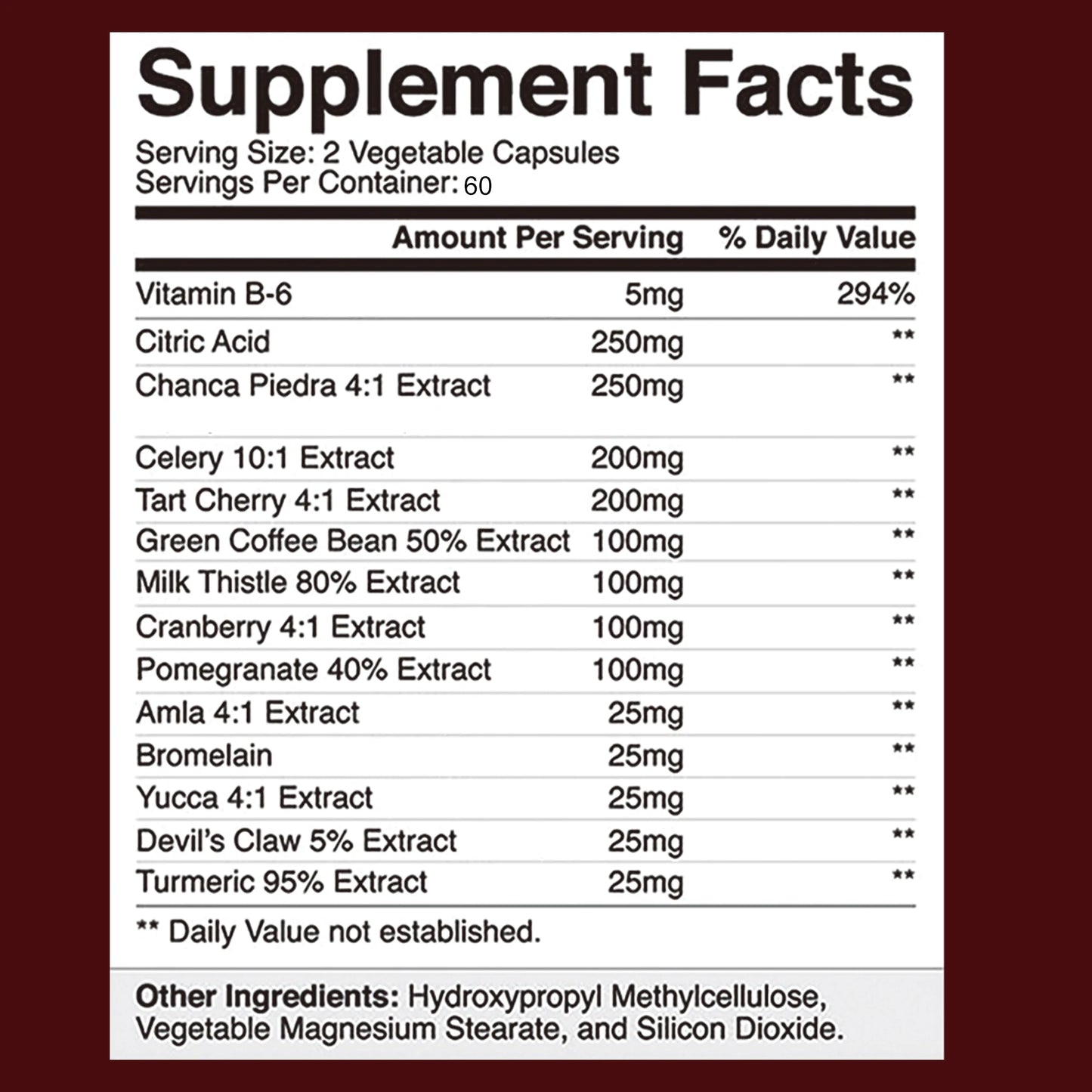 Uric Acid Cleanse Capsules - with Tart Cherries, Celery - Kidney Cleansing, Uric Acid Cleansing, Joint Health - 120 Capsules