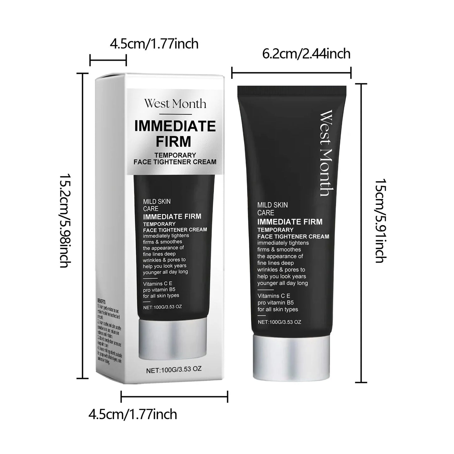 Face Tightening Cream Hydrating Skin Moisturizing Firming Lifting Anti Wrinkles Smooth Fine Lines Facial Cream