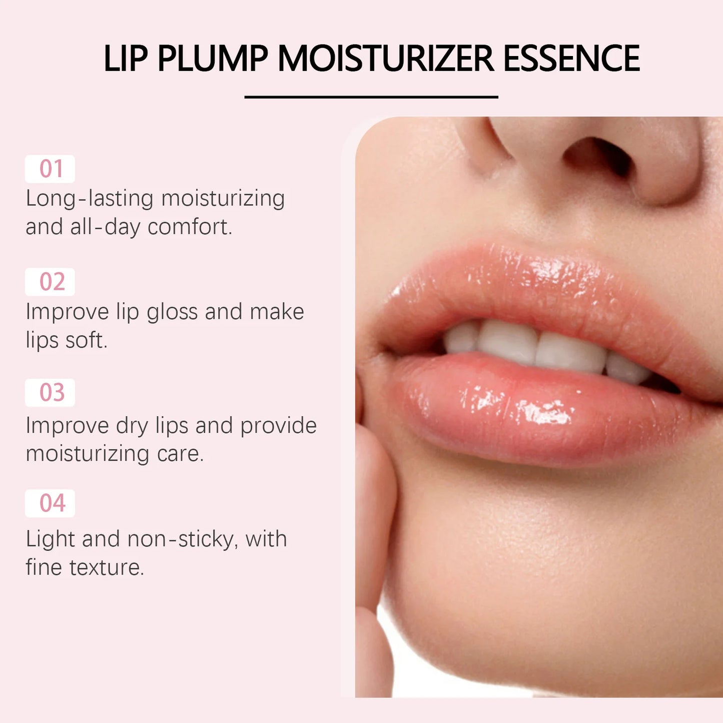 Ouhoe 5ml Long Lasting Lip Plumper Oil Instant Volumising Reduce Melanin Dead Skin Repair Dry Brightening Lip Color Lipgloss Oil