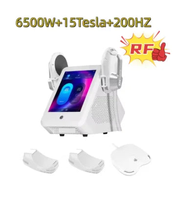 PRO NEO 6500W 15Tesla 200Hz HIEMT Machine  Body Sculpting Weight Loss Muscle Stimulator one handle