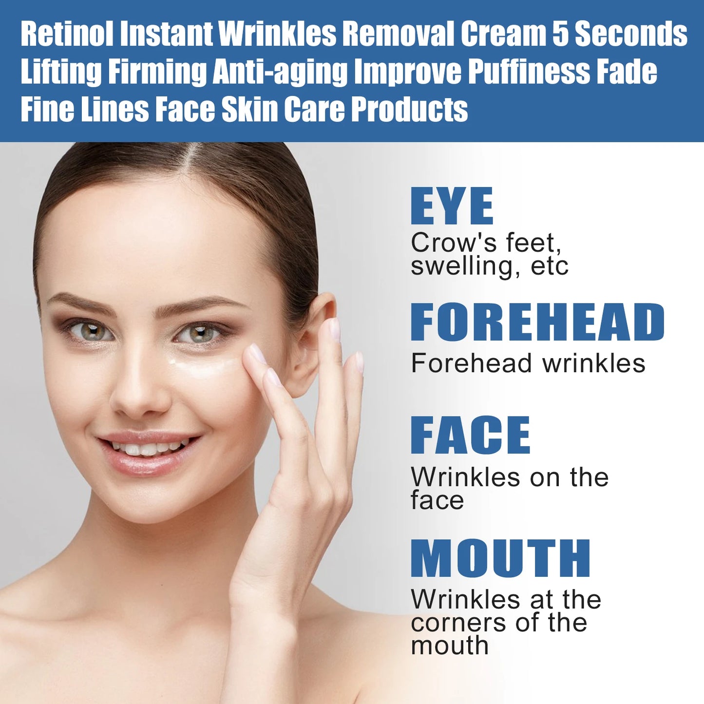 5 Seconds Instant Smooth Fine Lines Nourishing Face Moisturizing Care Lifting Cream
