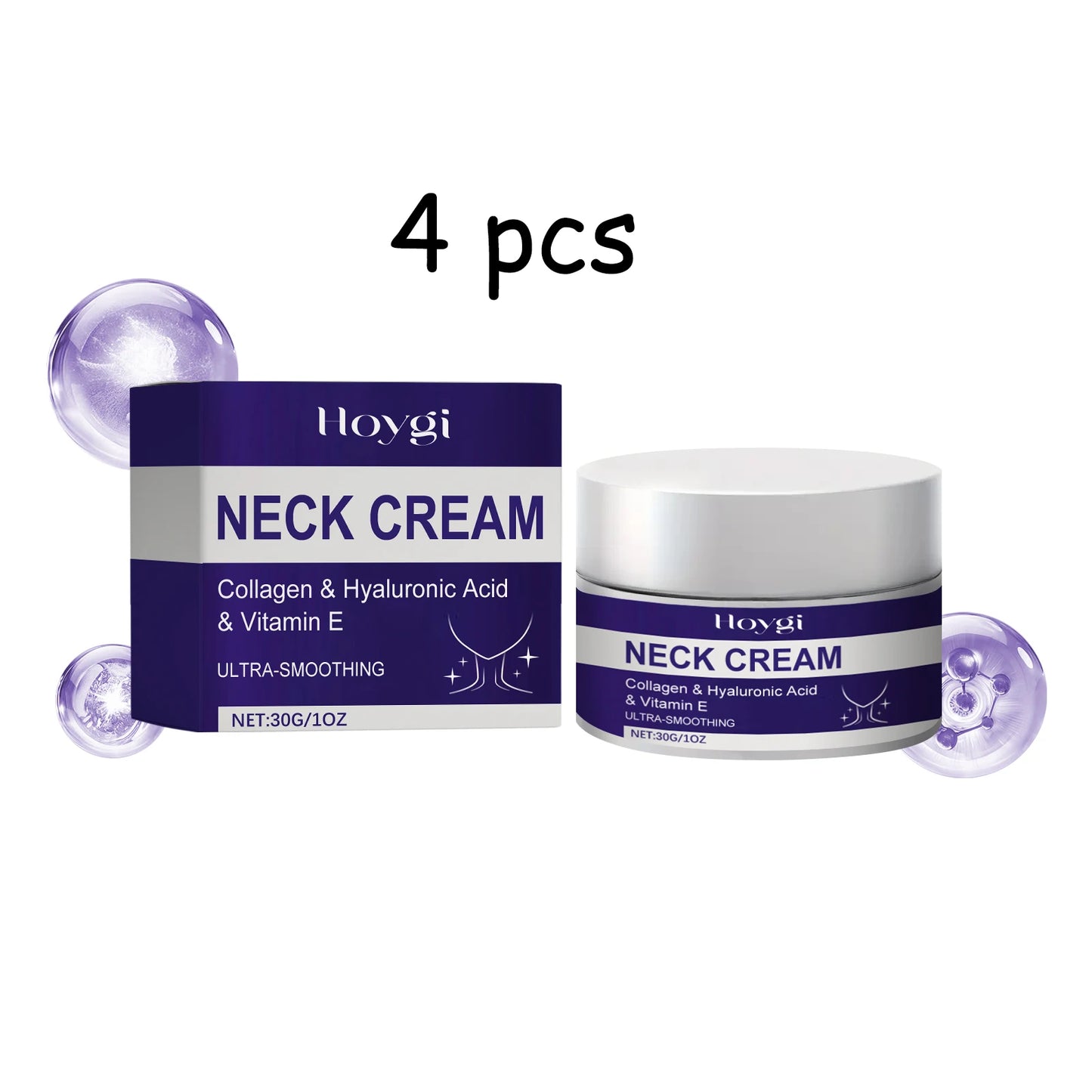 Hoygi Neck Care Cream Deeply Moisturizing Fade Fine Lines Brightening Skin Tone Remove Neck Wrinkles Firming Neck Cream