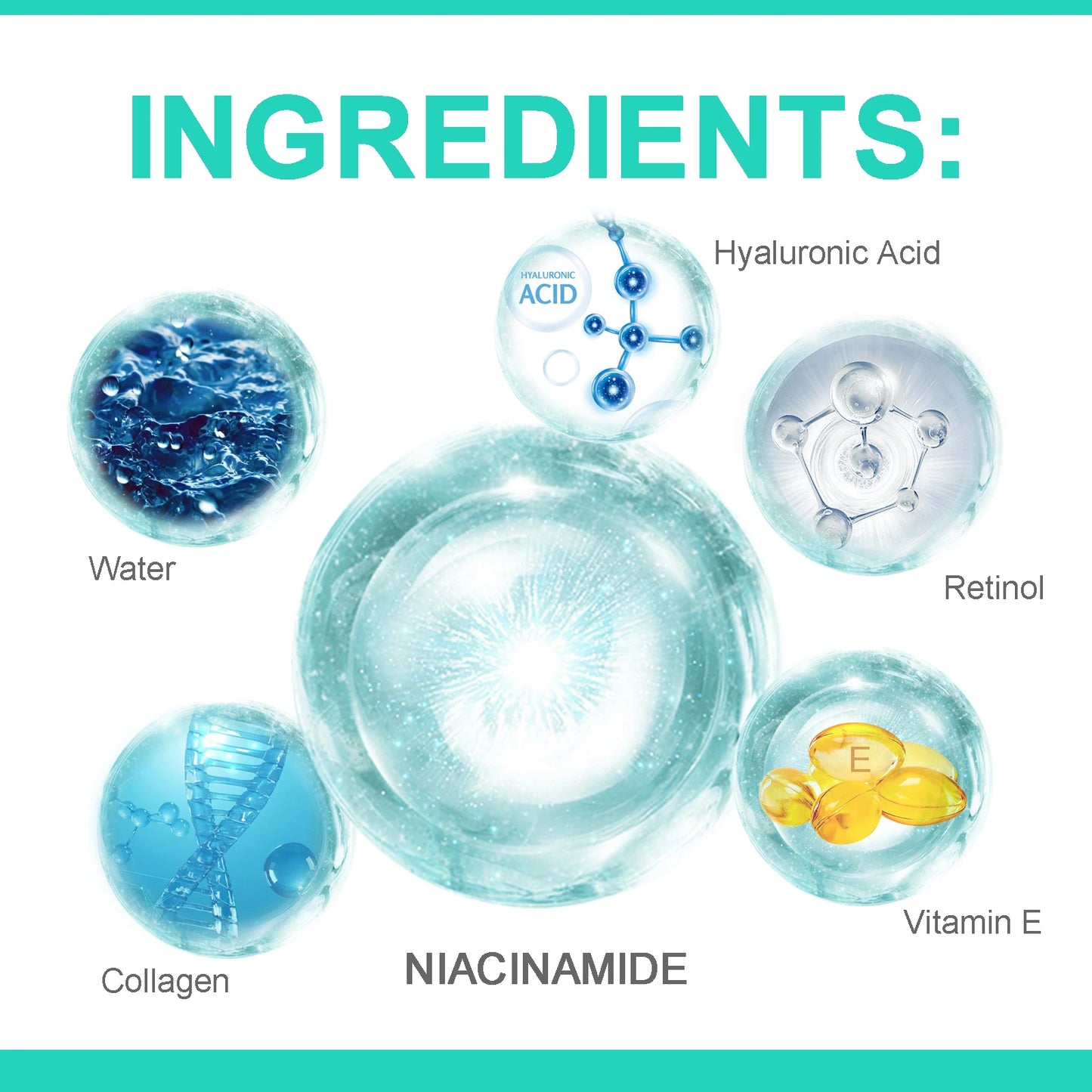 Retinol Face Cream Anti-Wrinkle Reduce Fine Lines Wrinkles Oil Free Moisturize Firm Brighten Natural Face Cream