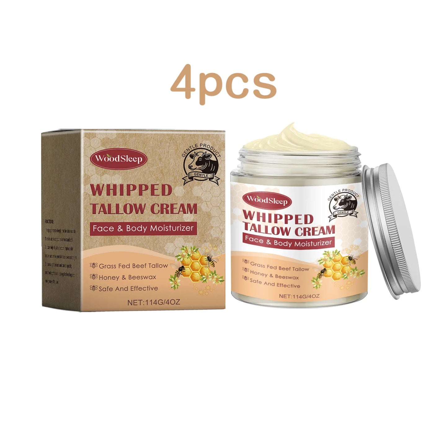 Tallow Nourish Face Cream Moisturizing Refreshing Facial Skin Soothing Hydrate Improve Rough Dry Skin Cream