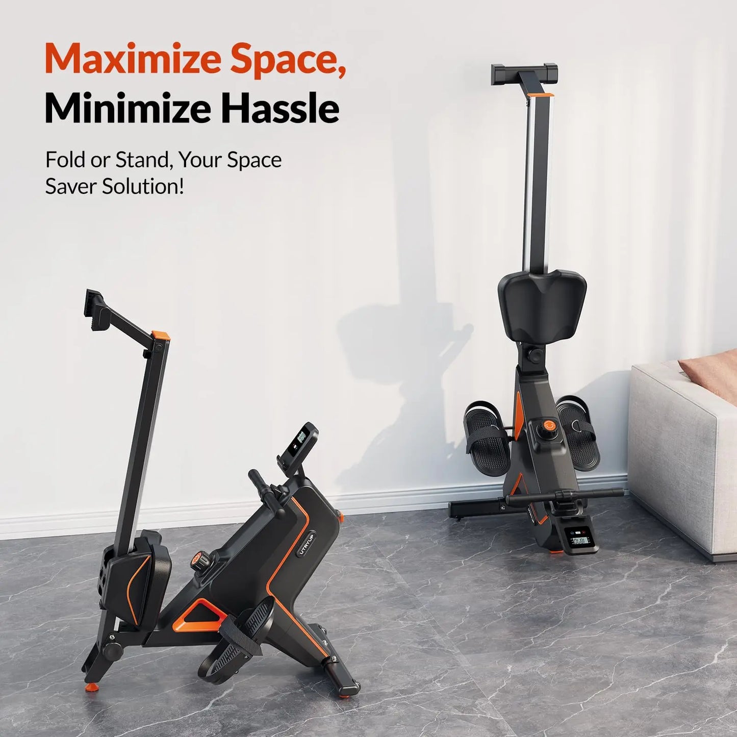 Magnetic Rowing Machines R05 Water Rower R10 16 Levels Quiet Resistance Foldable Compact Rowing Machine Home Gym Fitness