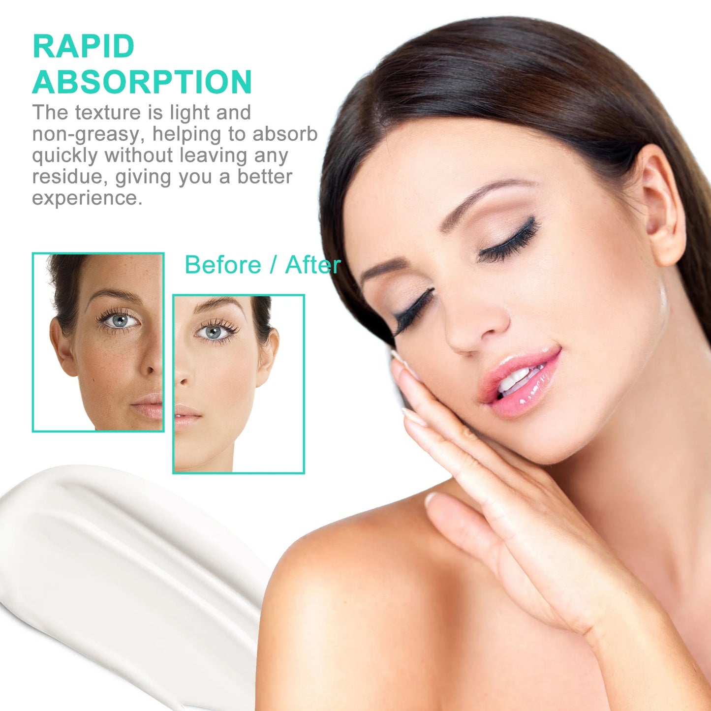 Hoygi Retinol Face Care Cream Glowing Remove Wrinkles Moisturizing Enhance Smoothness Non-greasy Brightening Skin Face Cream