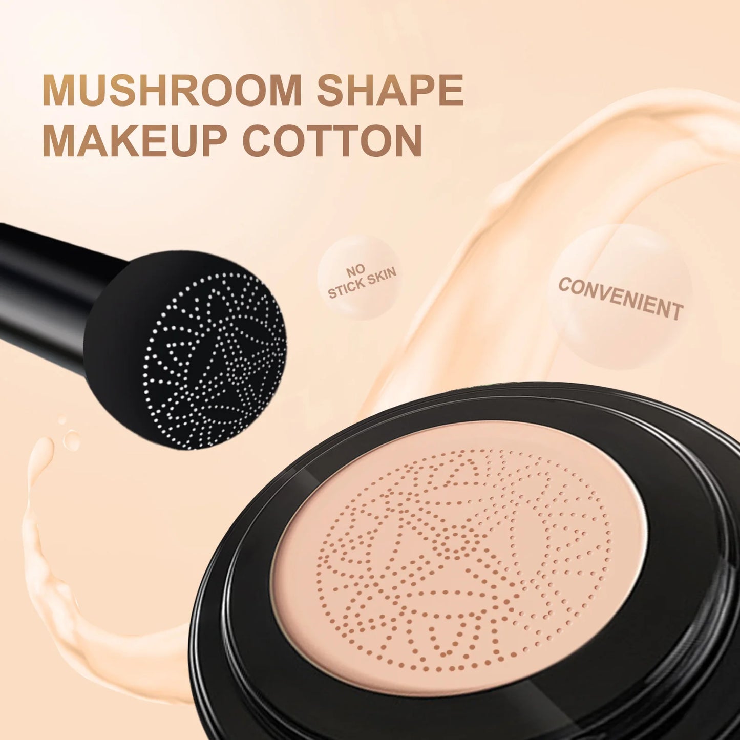 Moisturizing Cushion BB Cream Perfect Concealer Glowing Skin Tone Enhance Luster Easy to Operate Lasting Makeup BB Cream