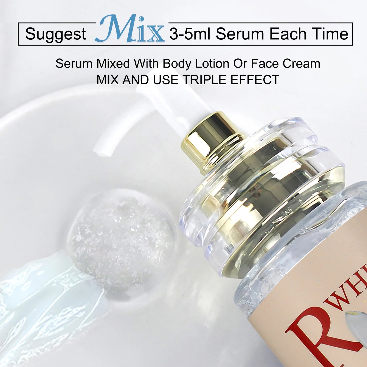 Multi-Vitamin Body Lotion, Whiten, Brighten, Removes Dark Spots, Moisturizes, Smoothes & antioxidant