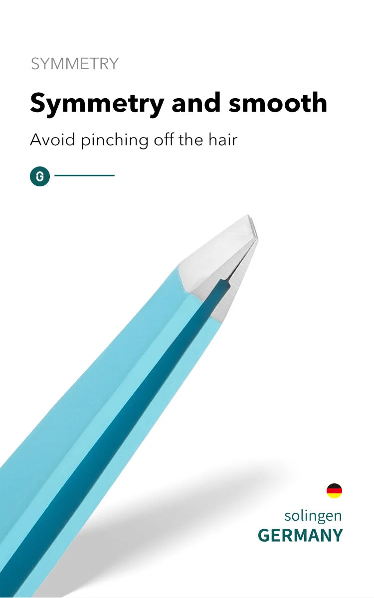 Eyebrow Tweezer Colorful Hair Beauty Fine Hairs Puller Stainless Steel Slanted Eye Brow Clips Removal Makeup Tools