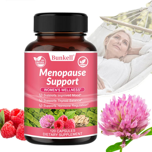 Women's Menopause Health Capsules - Helps Improve Mood, Maintain Physical and Mental Health, and Help Relieve Night Sweats