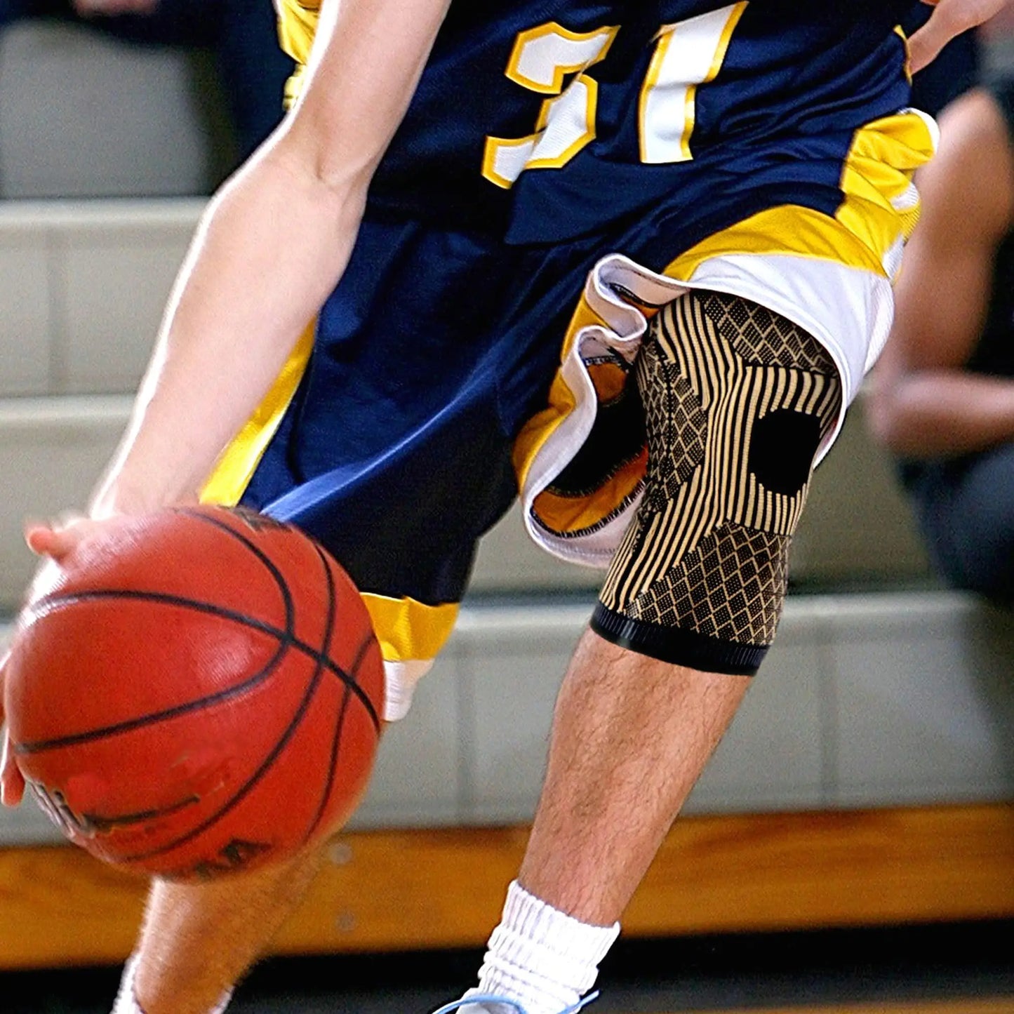 Knee Sleeves (1 Pack) - Knee Sleeve & Compression Brace for squats , Fitness, Weightlifting, and Powerlifting Sleeve Pair - For