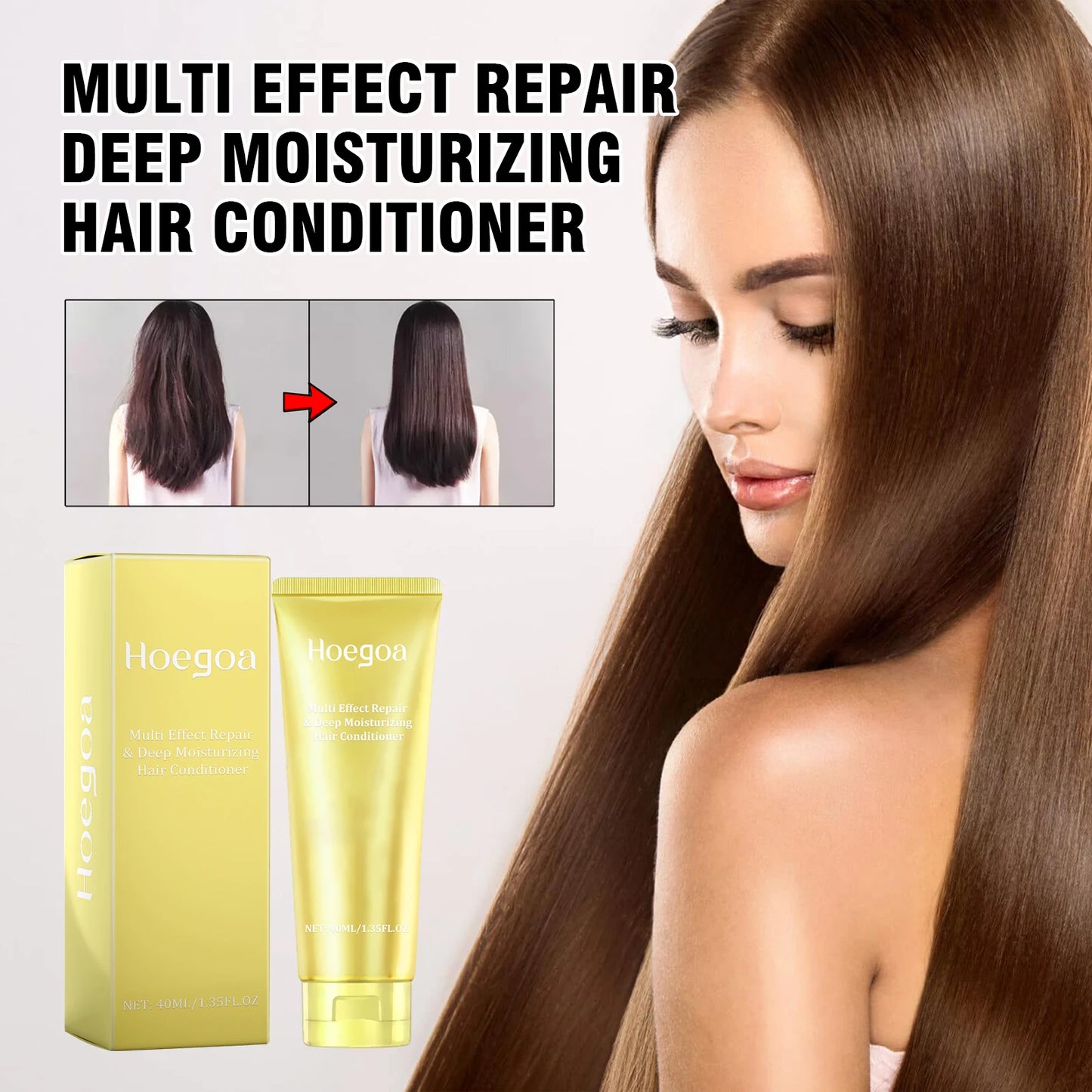 Hair Moisturizing Conditioner Strengthens Roots Improve Shiny Repair Curls Deeply Smooth Treatment Growth Magical Hair Care Mask