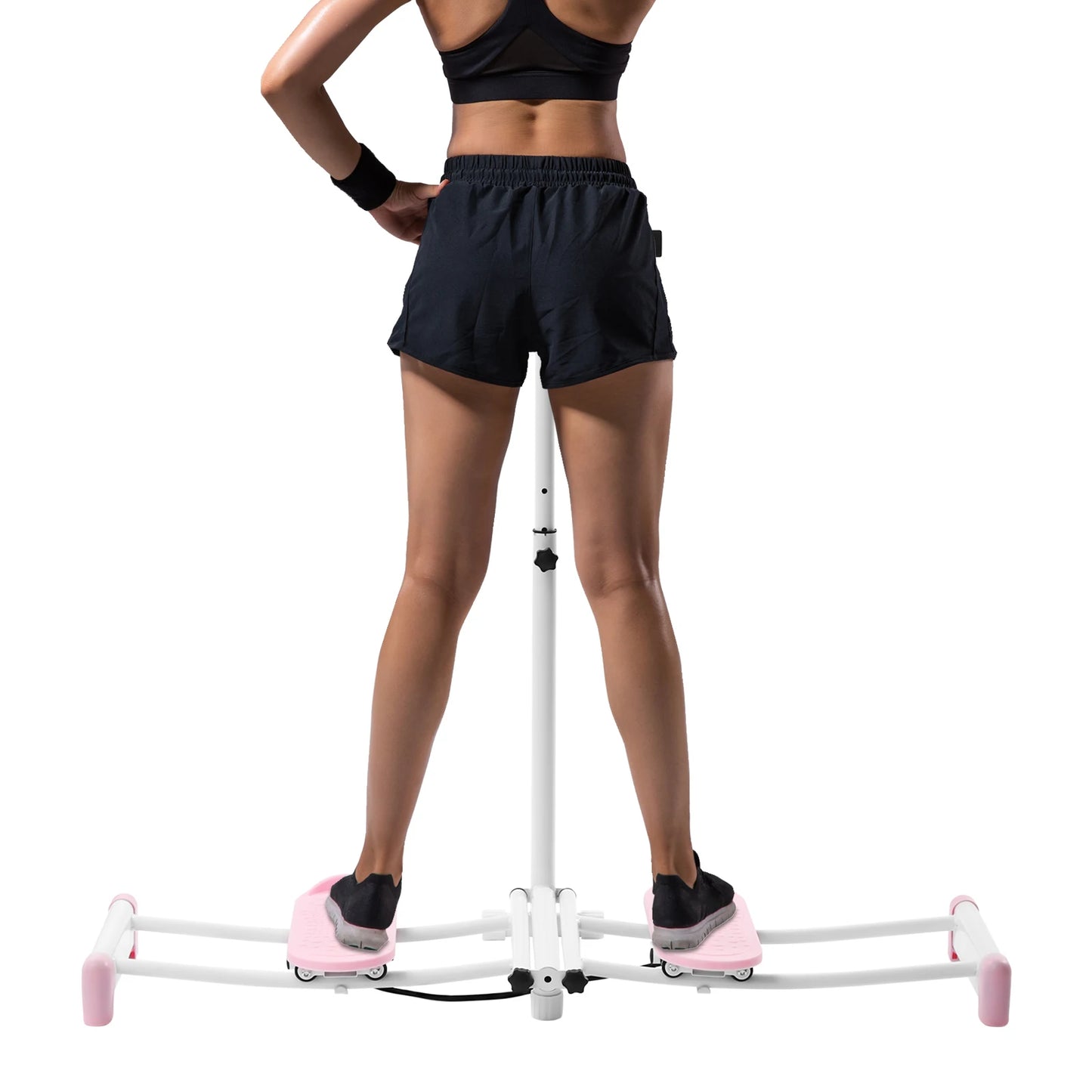 Hip Trainer Pelvic Muscle Repair Women Strengthening Training with Adjustable Rods Ski Practice for Fitness, Body Shaping