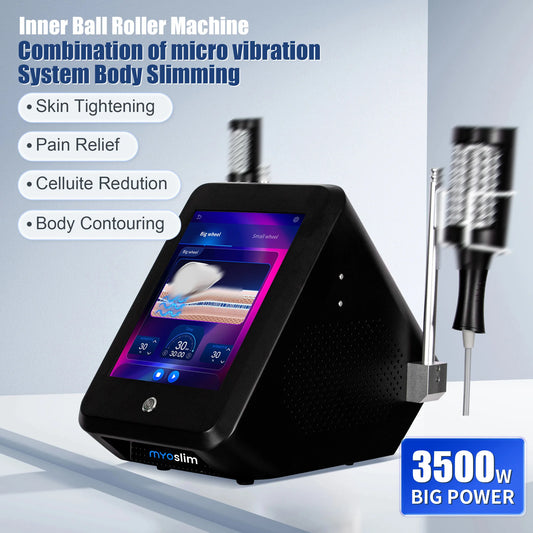 NEW Portable Vela Inner Ball Roller Massage Machine Body Slimming Shape Physical Therapy Removal Endo lymphatic drainage spheres