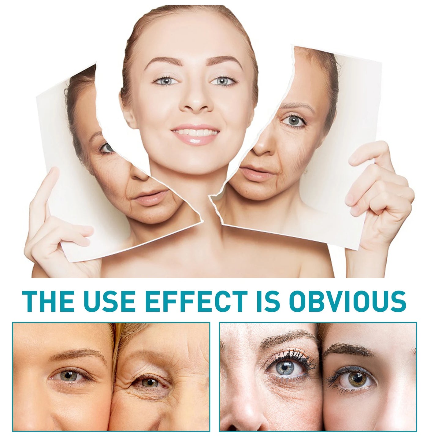 Anti-Wrinkle Serum Skin Repairing & Lightening Crow's Feet Firming Serum with Convolvulus Peptide