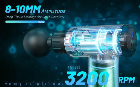 Fascial Machine Muscle Relaxation USB Mini Massage Gun Vibration Gun Massage Fitness Equipment Neck Grasping Fascia Gun