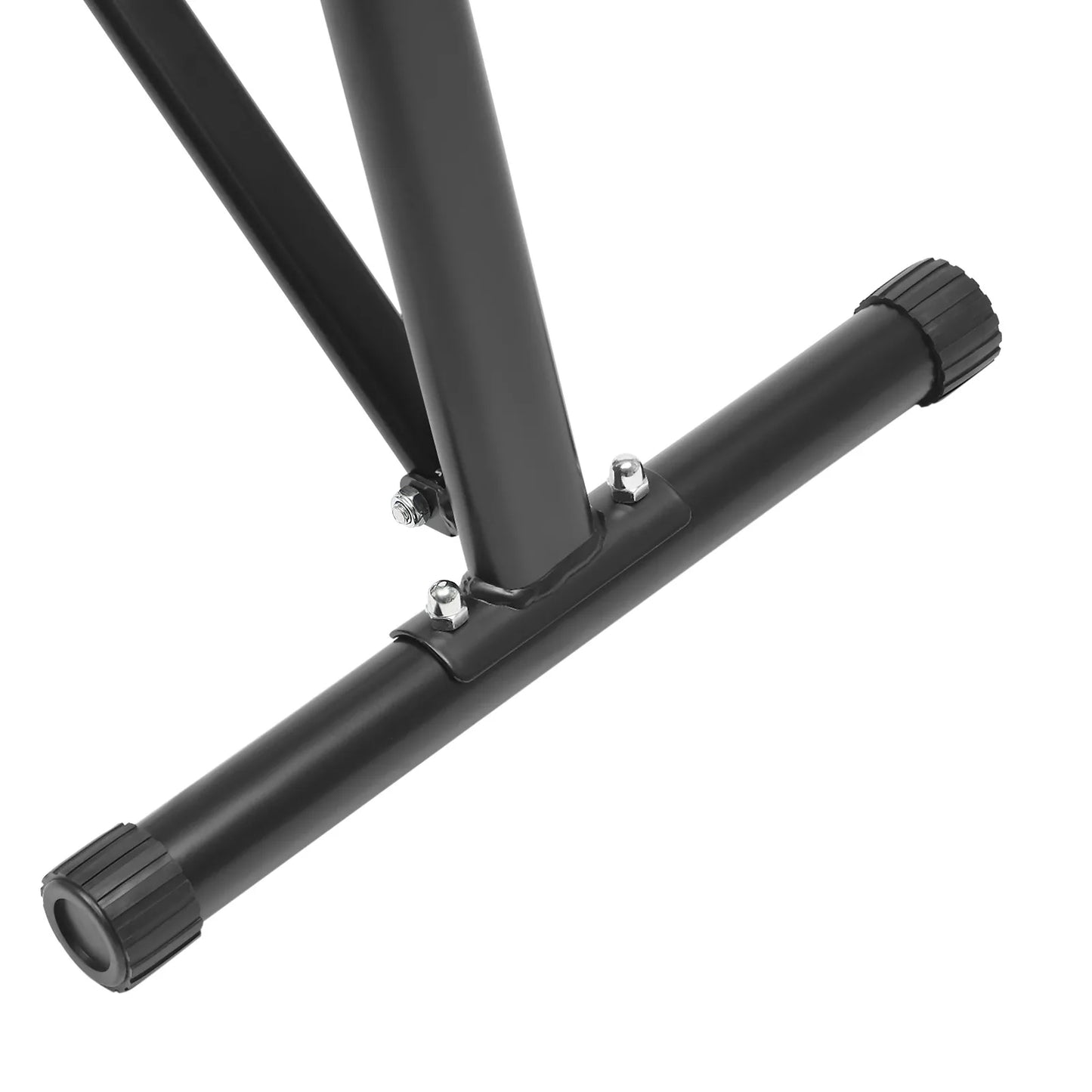 Adjustable Ab Machine, 3-Level Settings, Carbon Steel Frame, 330lbs Capacity, Silent Rollers