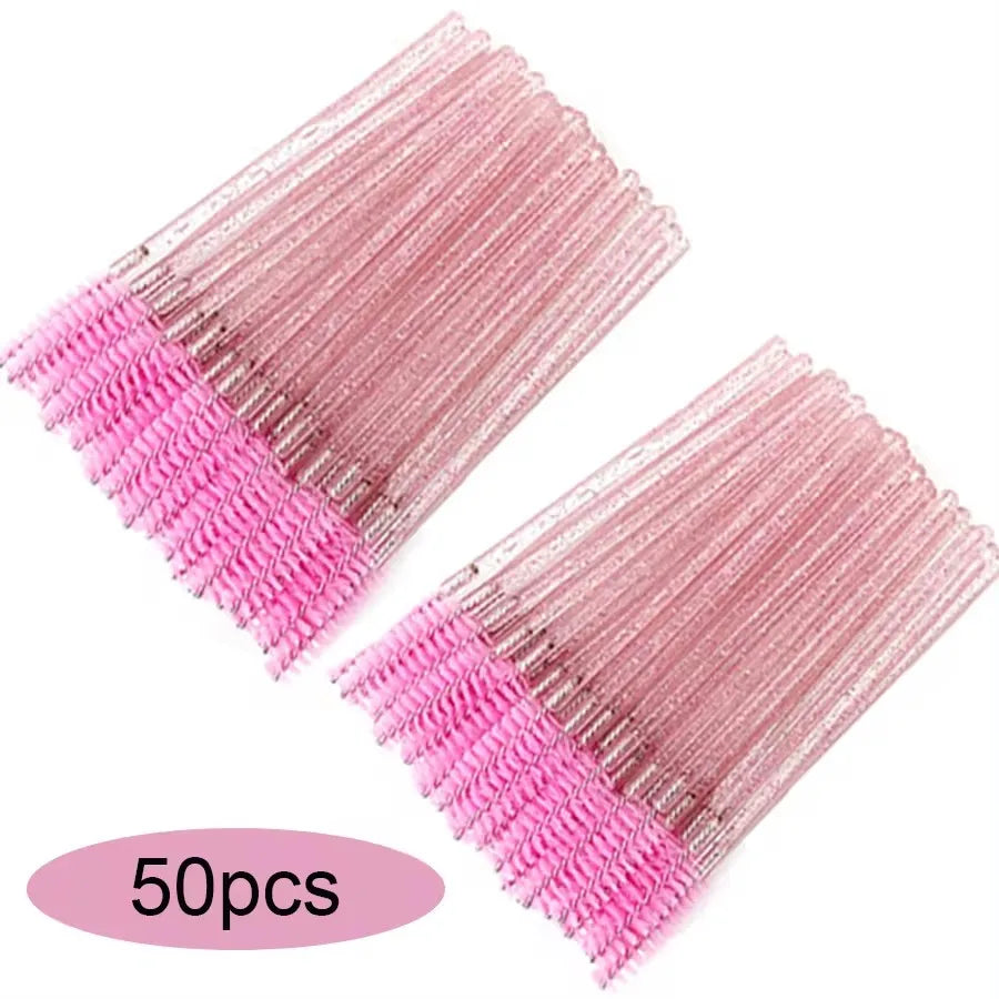 50/100/500pc Disposable Lip Lint Free Applicators  Lipstick Testers Wands Applicators for Makeup Lip Brushes  Makeup Beauty Tool