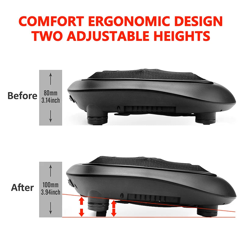 Electric Foot Massager with Heat Compress Deep Kneading Shiatsu Massage Heel Sole Point Relieve Muscle Tiredness