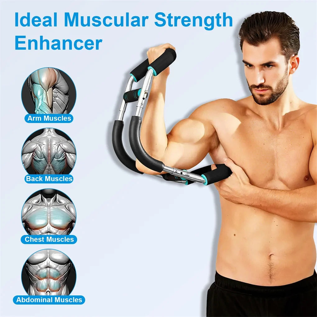 Portable Arm Trainer with 3 Resistance Levels: Enhance Strength & Fitness Anywhere