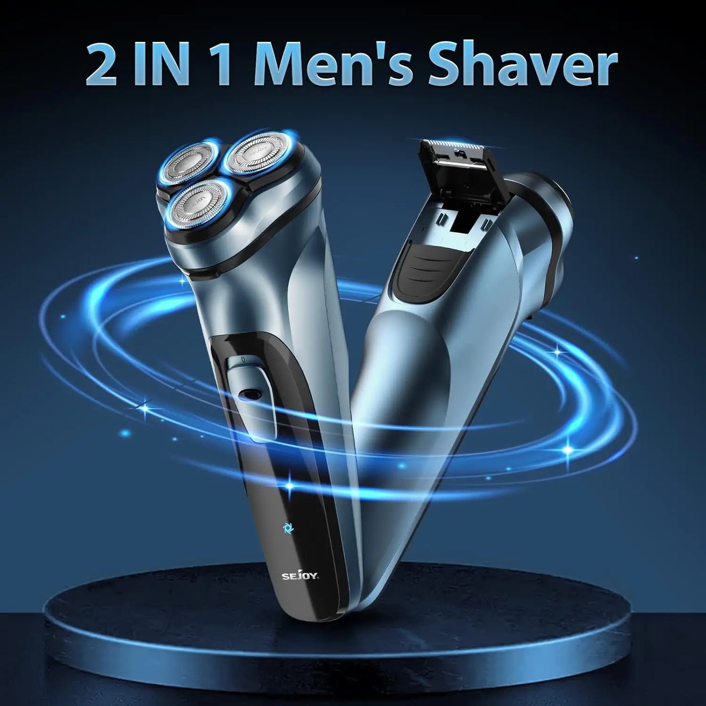 Shaver Men USB Electric Shaver Powerful Beard Electric Razor Rechargeable Waterproof Shaving Machine
