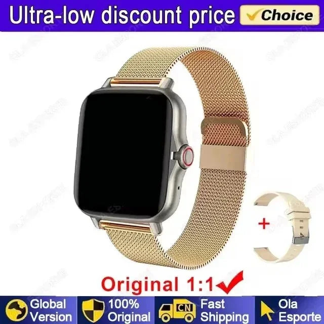 2023 New Bluetooth Answer Call Smart Watch Men Touch Call Fitness Tracker Waterproof Smartwatch Women For Android blood oxygen