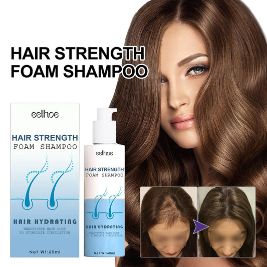 Hair Loss Shampoo Deep Cleaning Scalp Prevent Hair Thinning Repair Damage Dryness Frizzy Shine Smooth Fluffy Hair Growth Shampoo