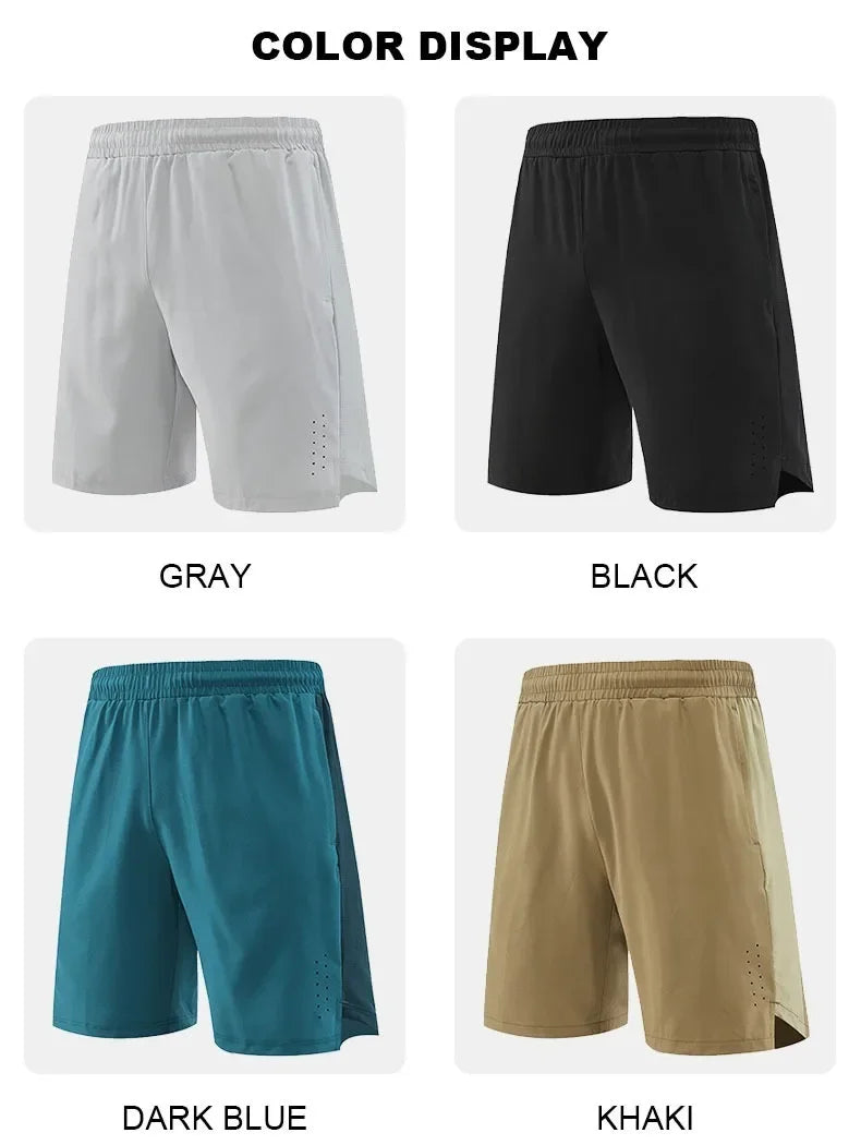 Men's Running Shorts Gym Jogging Outdoor Beach swimming trunks Fitness Sweat Pants Male Basketball Training Clothes Sportswear