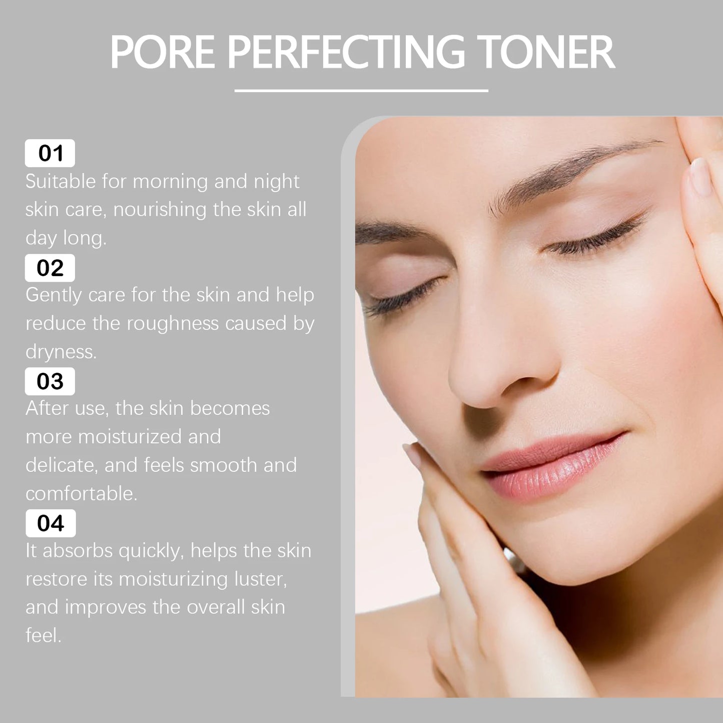 Viareline Centella Face Toner Reduce Dryness Moisturizing Refine Pores Improve Smoothness Refreshing Non-sticky Face Toner