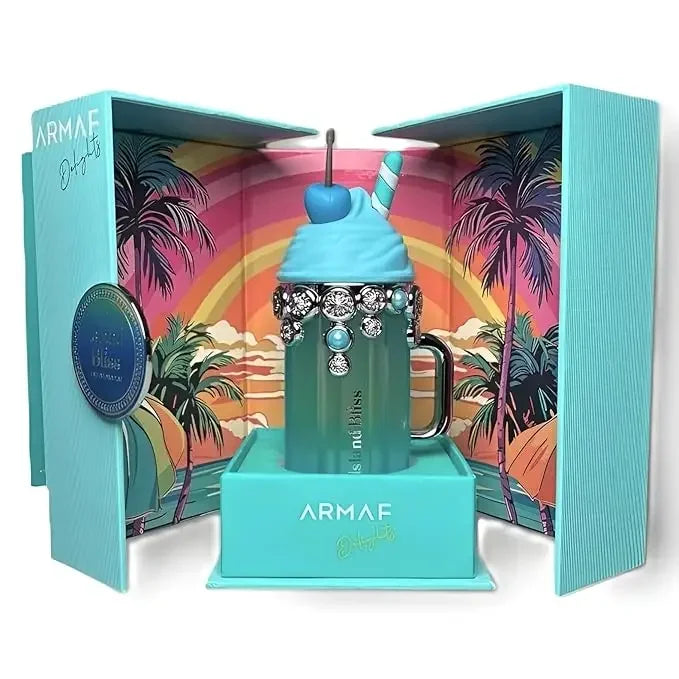 100ML Armaf Delights Yum Yum Island Bliss Eau De Parfum En Espray Para Hombre Edp Sp - Femenino Perfume Cologne Makeup