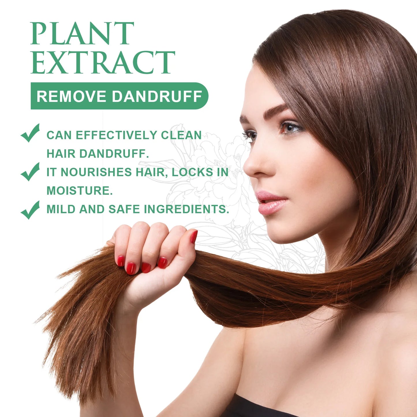 Anti Dandruff Shampoo Oil Control Repair Split Ends Damaged Refresh Moisturizing Nourish Scalp Treatment Cleansing Shampoo Soap