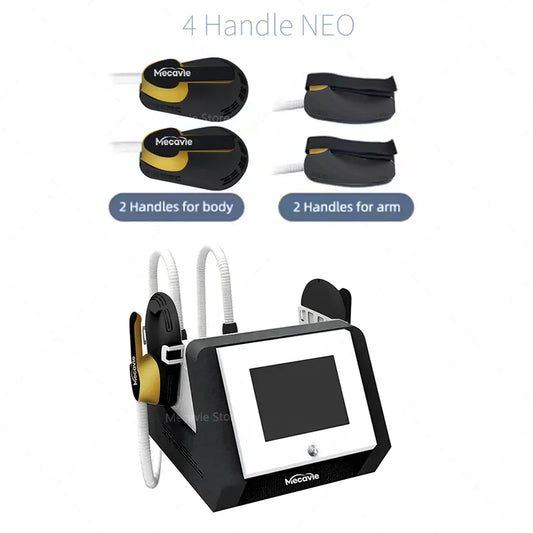 2 in 1 MECAVIE Muscle Builder Slimming Trainer Features 6500W Body Contouring Buttock Lifting Fitness Equipment EMSZERO