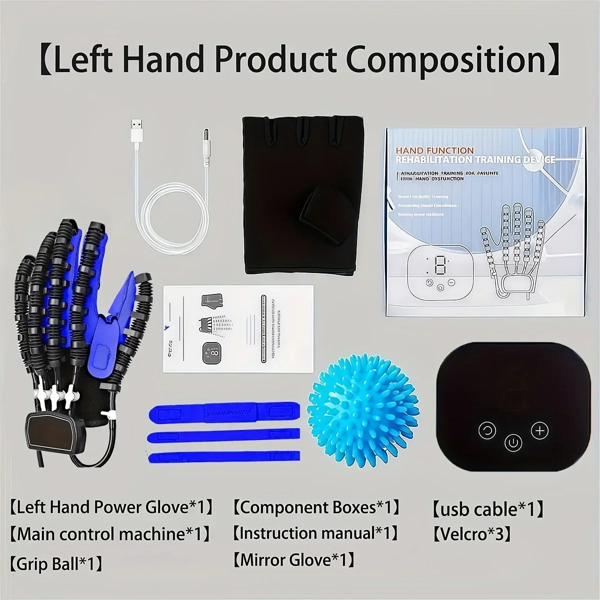 Rehabilitation Robot Glove Hand Exerciser Finger Training Gloves Stroke Hemiplegia Devices Hand Rehabilitation Trainer Rehab