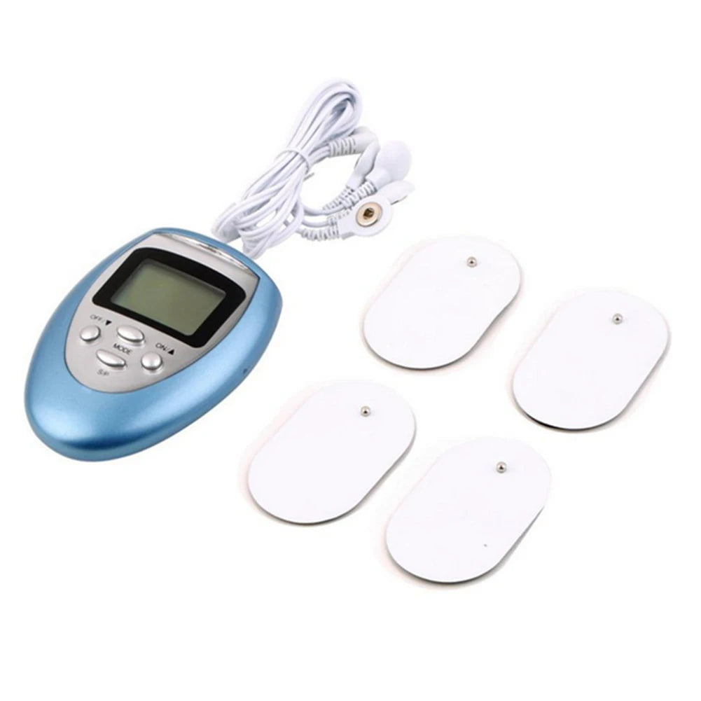 8 Modes Tens Muscle Stimulator Pain Relief Electric Massage Machine Power-Off Protection Simple Operation Physical Therapy Tool