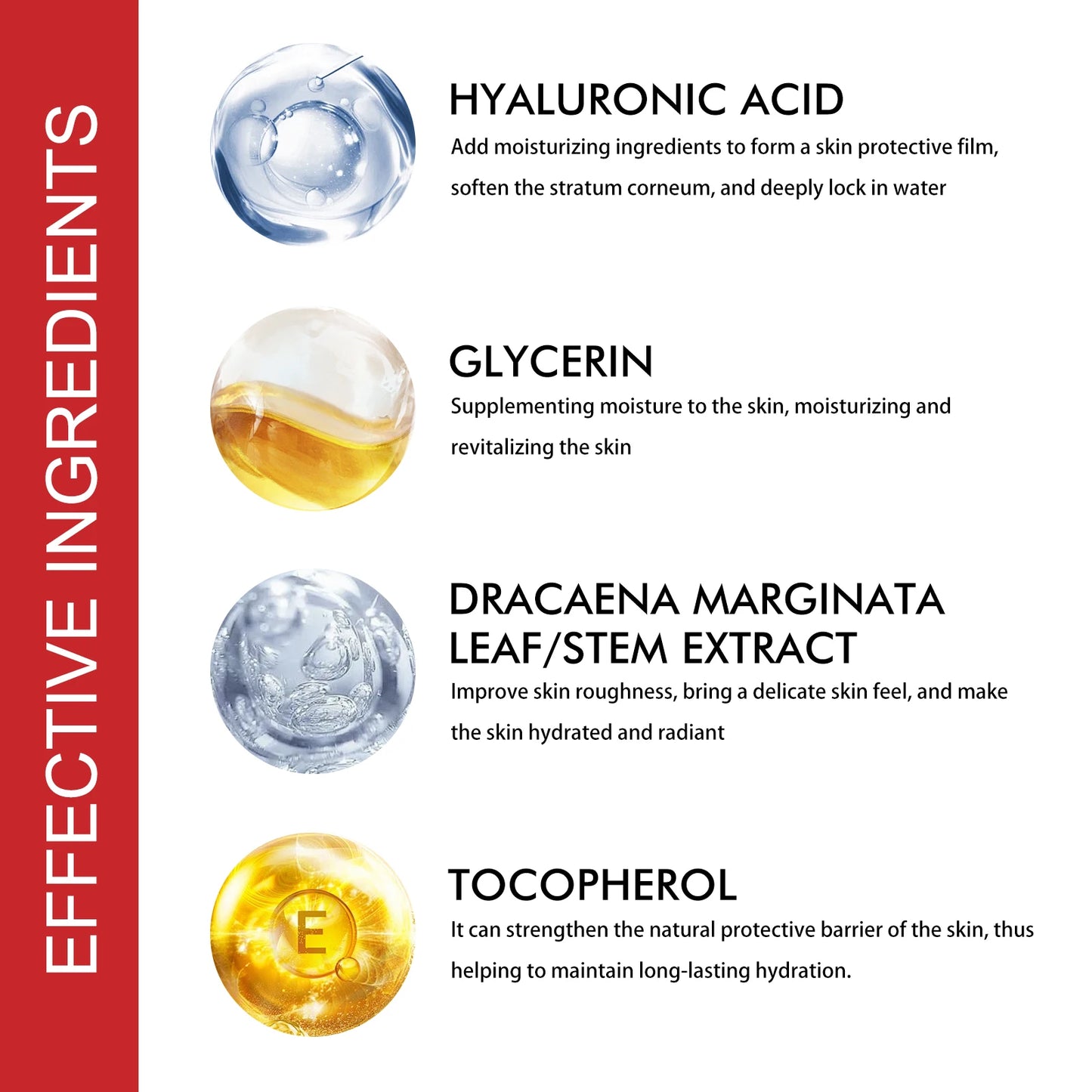 Face Cream Pore Shrinking Facial Rejuvenation Nourishing Hyaluronic Acid Moisturizing Face Brightening Cream