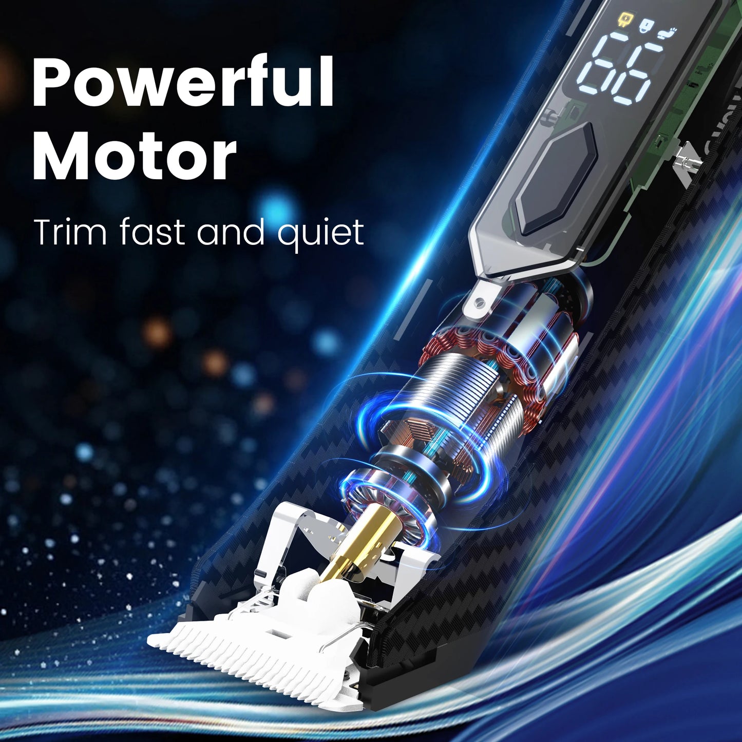 Hair Trimmer Men Facial Beard Body Grooming Kits Electric Hair Clipper Nose Ear Trimer Rechargeable