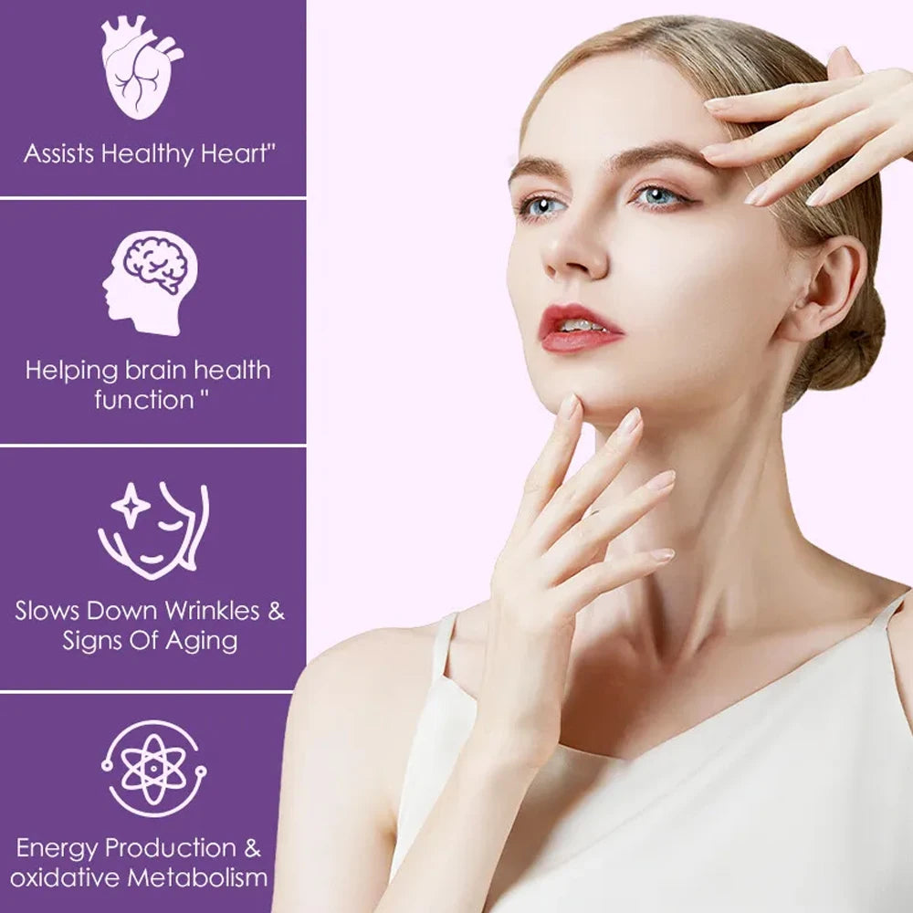 Resveratrol Capsules - Supports Brain and Immune Function, Heart Health, Brain Health, Anti-Aging, Antioxidant