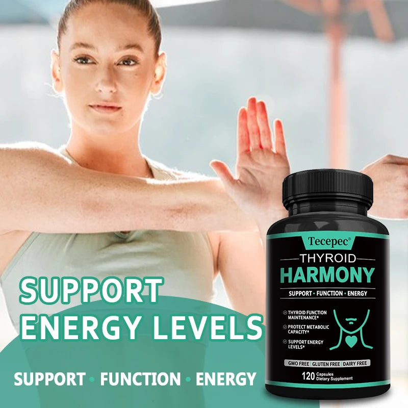 Thyroid Health Supplements Boost metabolism, relieve stress and brain fog, balance the body's metabolic function