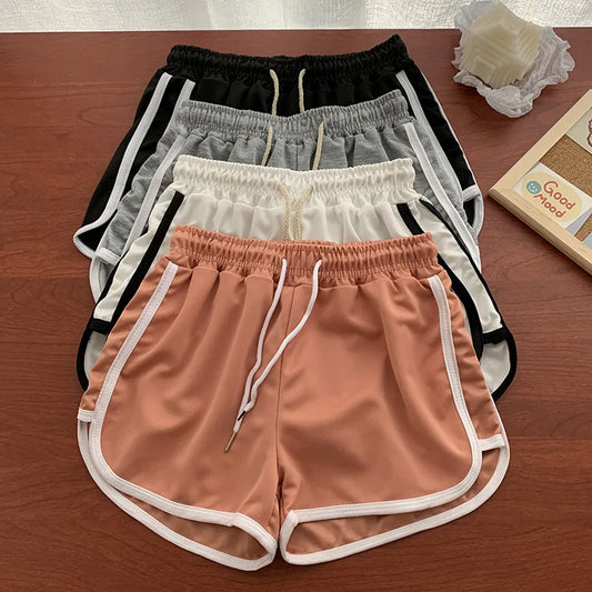 2025 Women's Cotton Yoga Shorts Vintage Dolphin Short Pants Sexy Lounge Workout Bike Shorts Streetwear Yoga Summer Sport Hiking