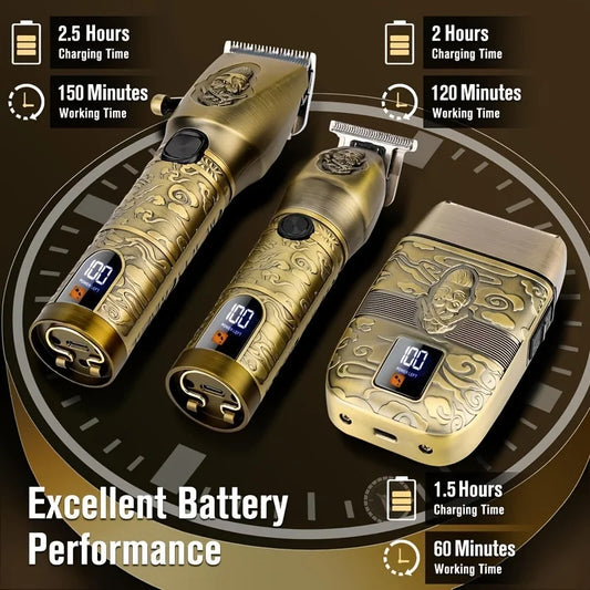 Barber Tool Set, Barbershop Supplies, Hair Clipper, Hair Clippers for Men Professional