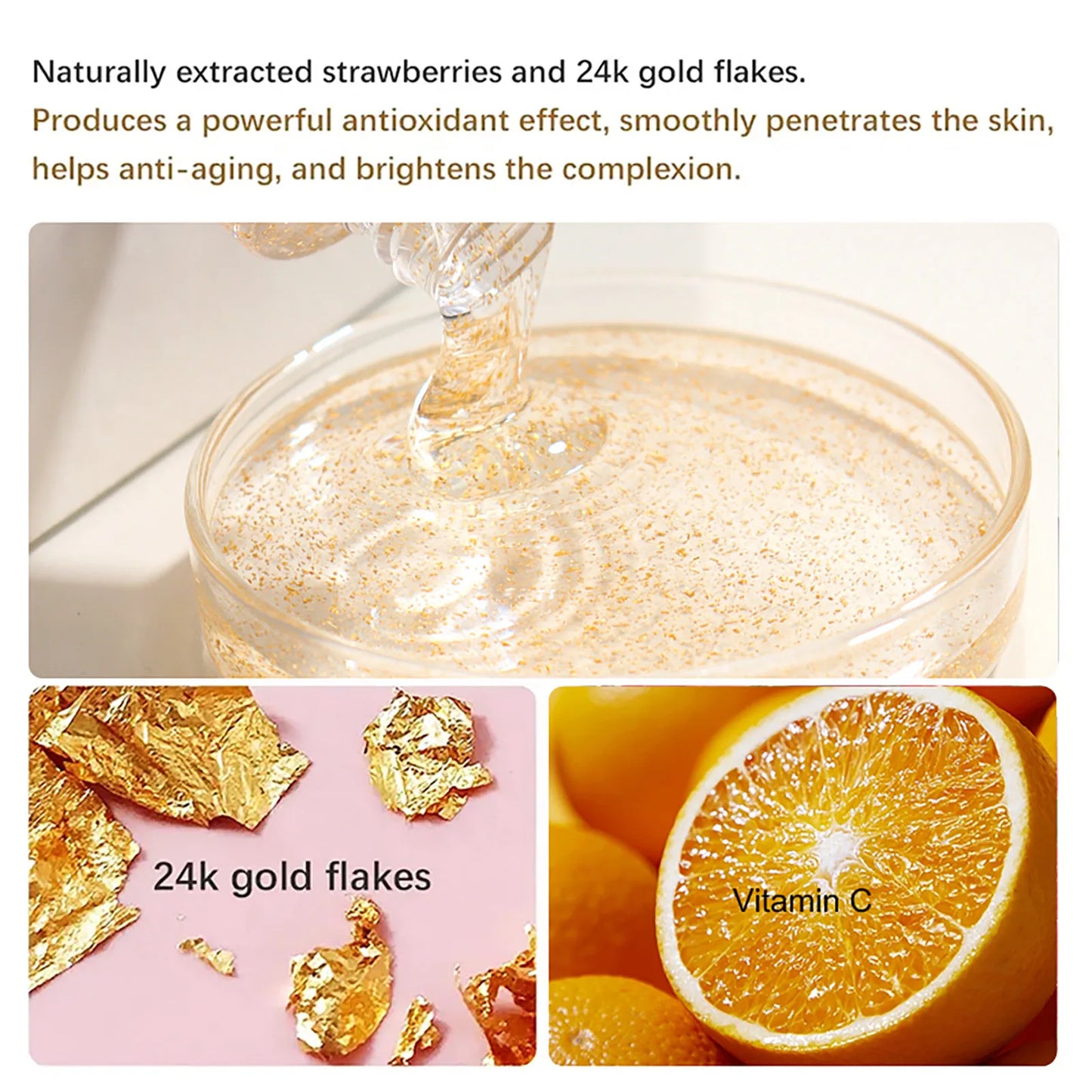 AILKE Skin Lightening Serum for Face and Body, with Double Glutathione, Day And Night Brightening Serum, Support Private Label