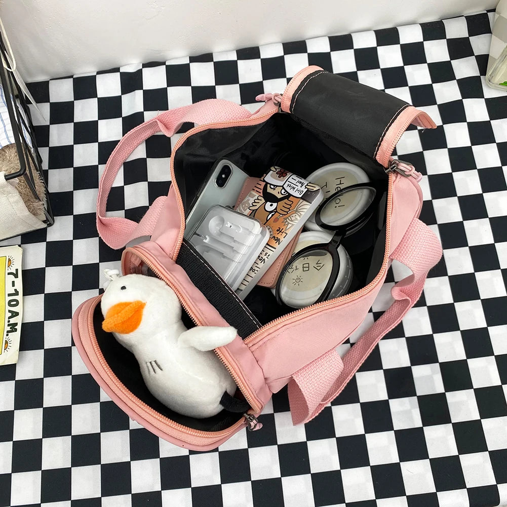 Oxford Fitness Bag Sports Bag Multifunctional Small Fitness Training Bag Wear-resistant Yoga Sport Backpack for Outdoor Football